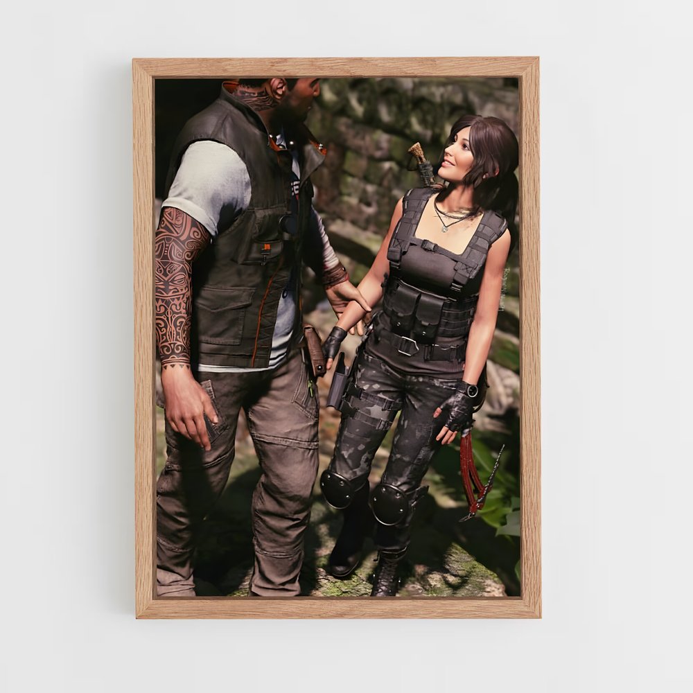 Poster Jonah maiava – affiche Tomb raider (vue 4)
